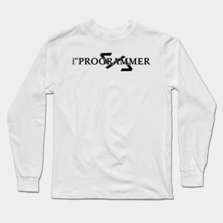 sweet i are programmer Long Sleeve T-Shirt